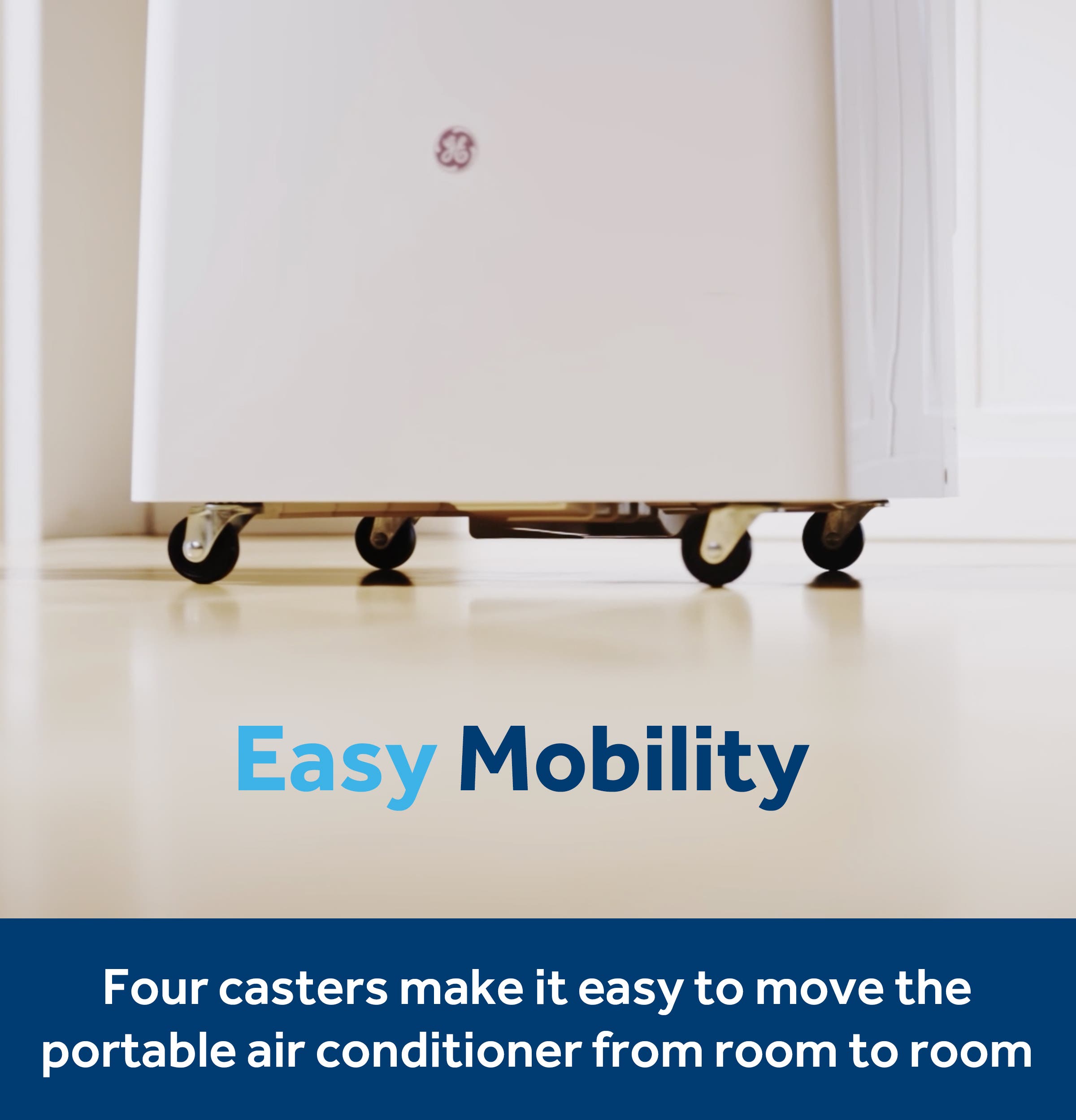 GE APHS08WWF Easy-roll Mobility