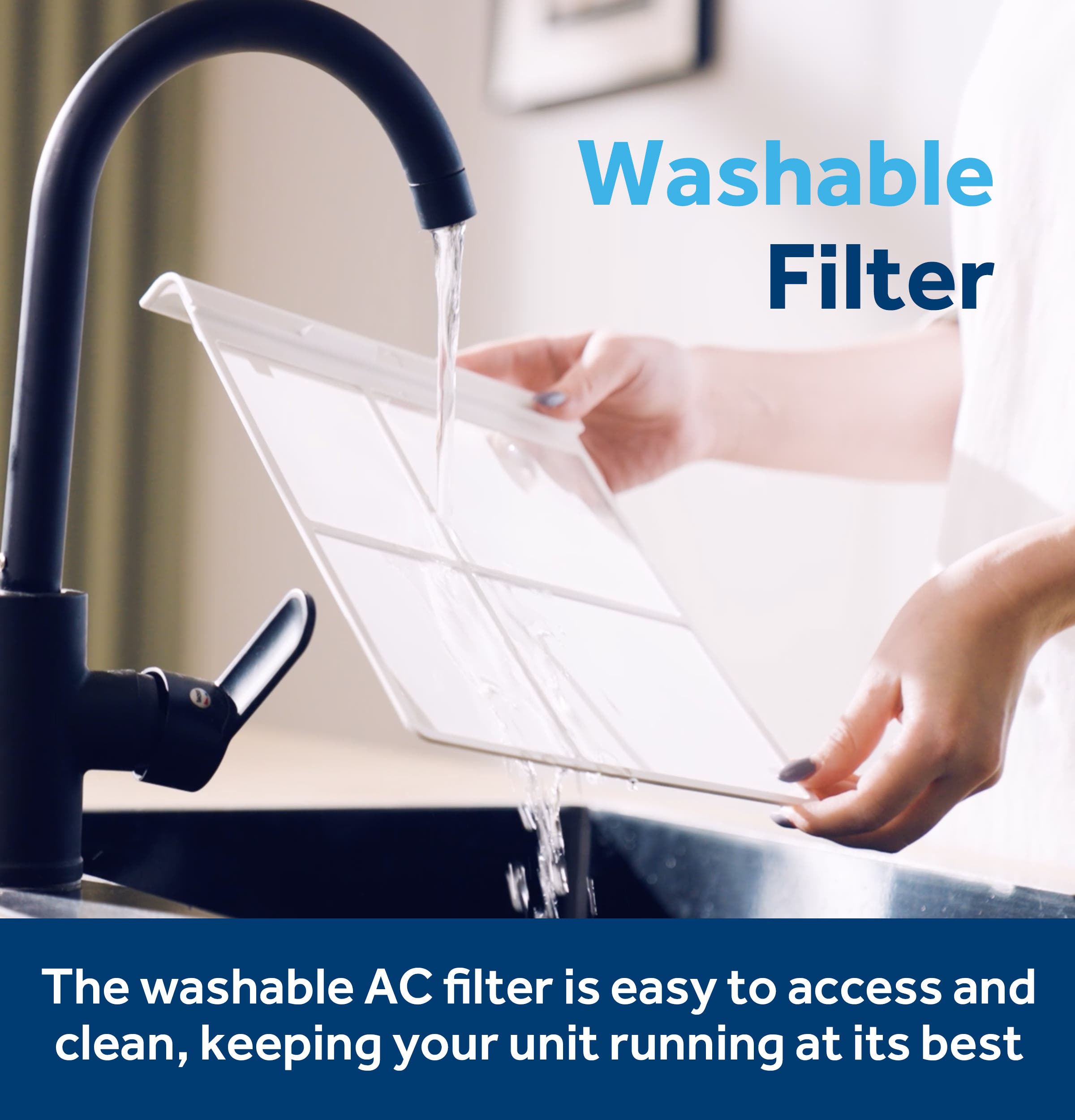 GE APHS05BWF Reusable Washable Filter