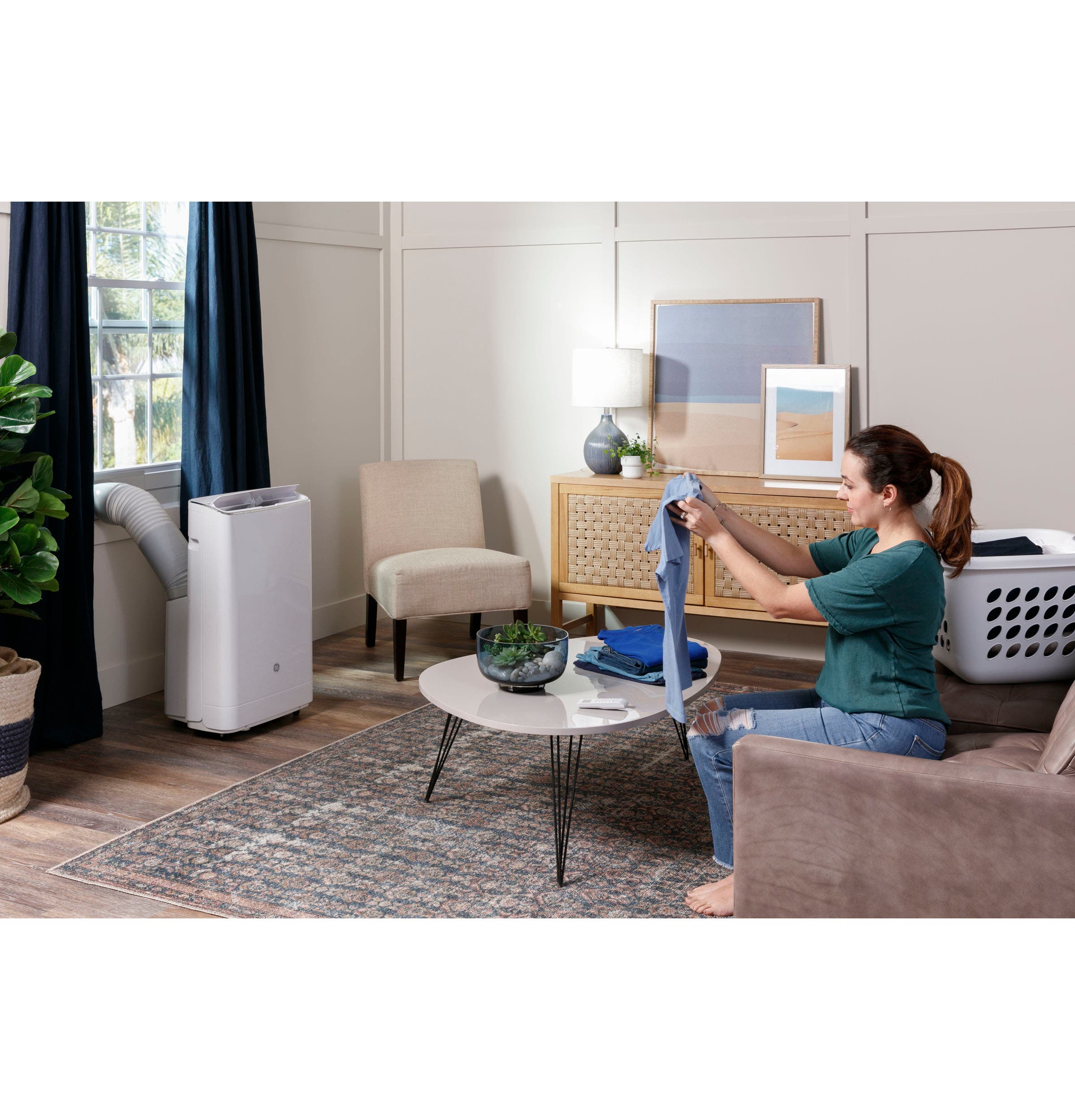 GE APLS08WWB 3-in-1 Portable Air Conditioner