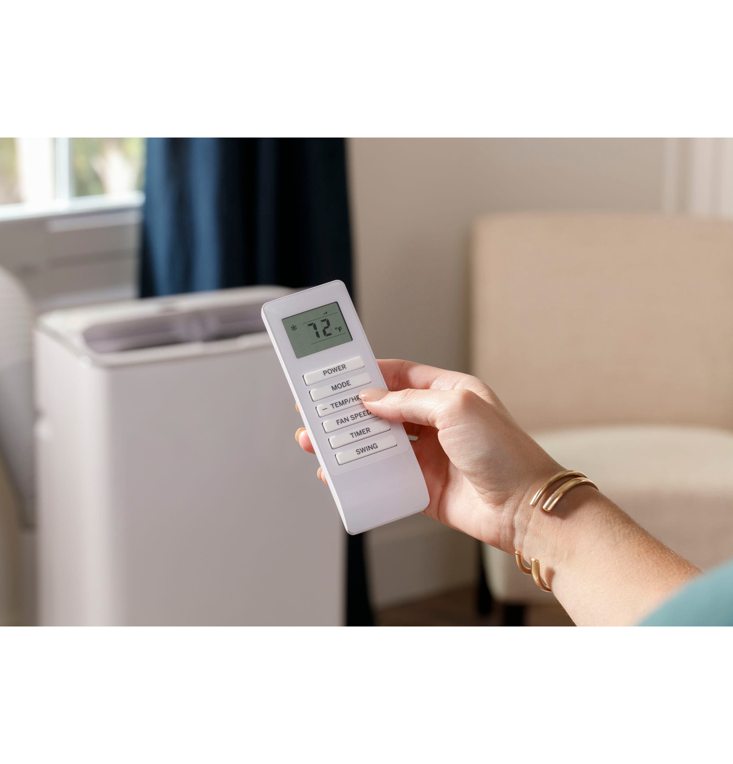 GE APLS08WWB Remote Control