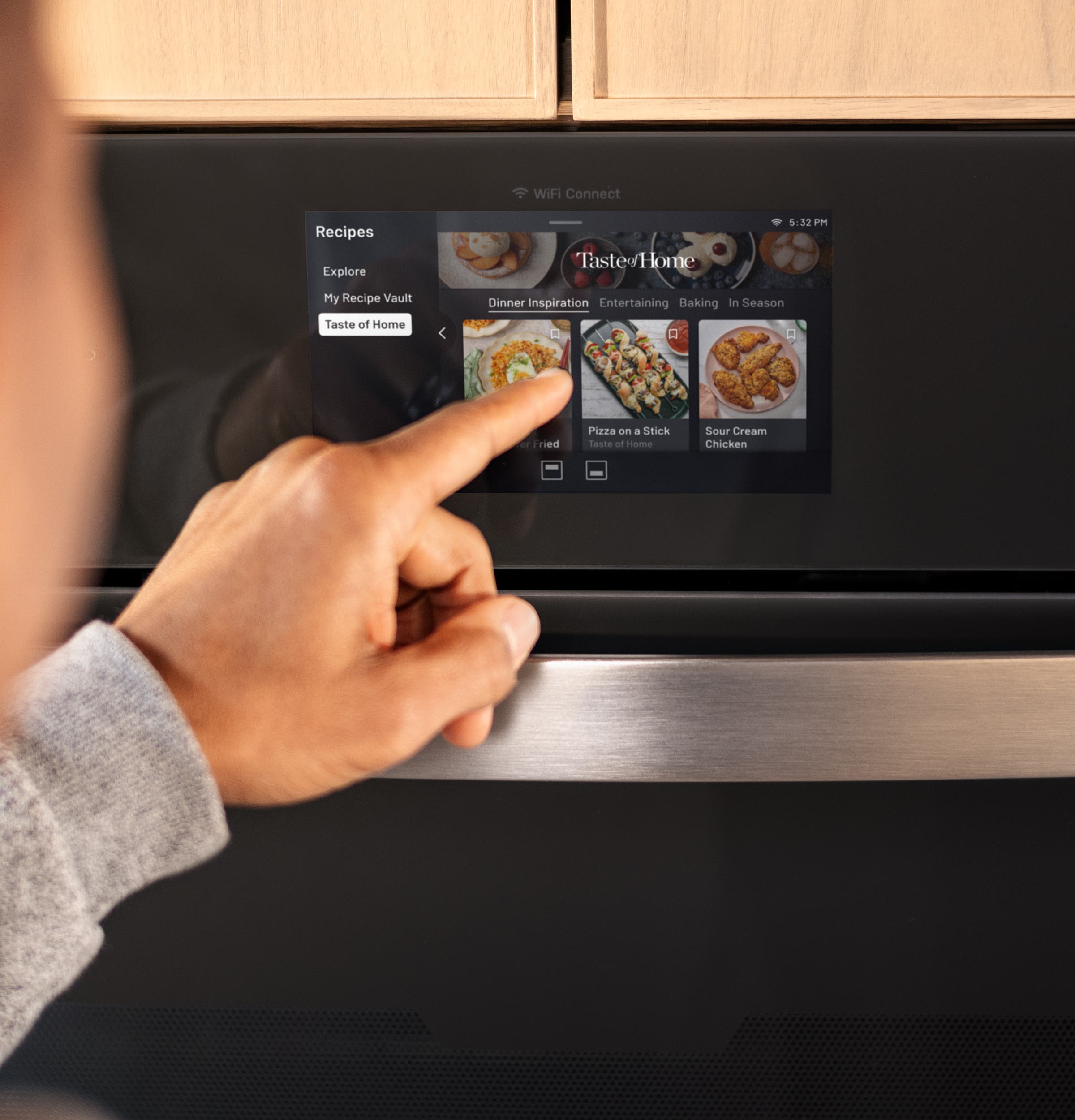 GE PTS9000SZSS Cooking Assistant