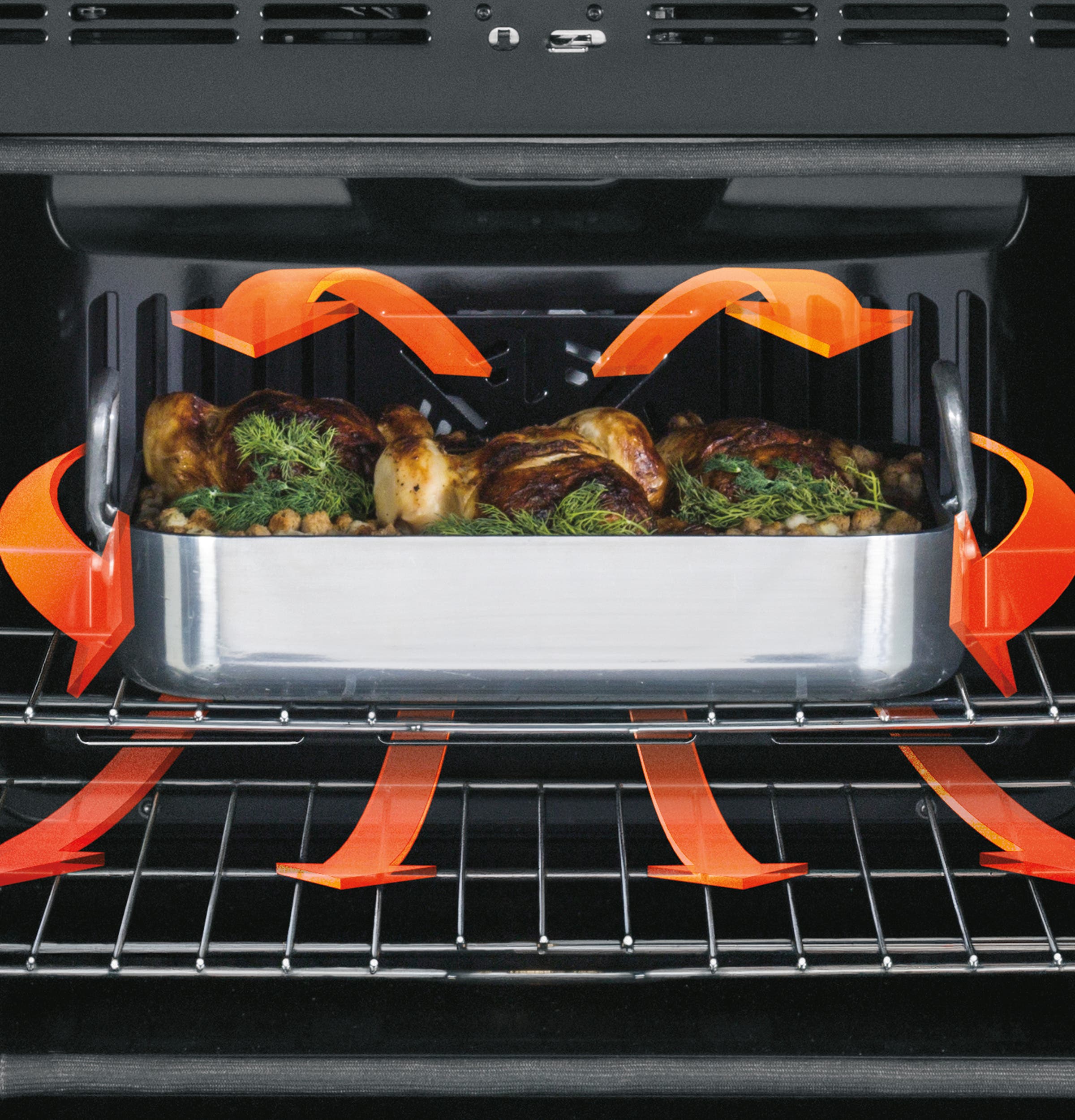 GE PTD9000SZSS True European Convection With Direct Air