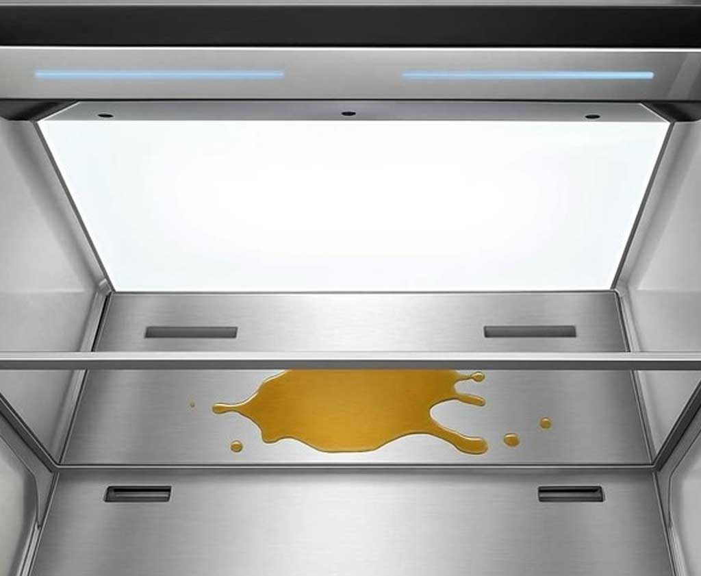 Ilve UFFC18SINPRY Adjustable Spill Proof Cantilever Glass Shelves