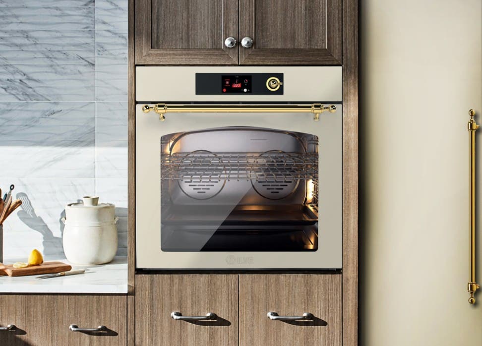 Ilve UOV30NTPYAWB Ilve Nostalgie Wall Ovens