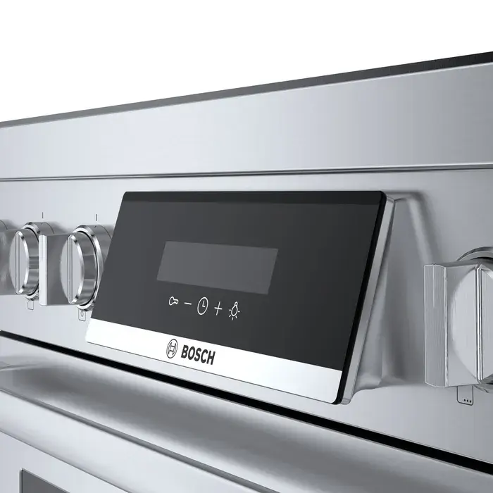 Bosch HDS8857UC Ergonomic Tilted Display: Makes Viewing The Screen More Ergonomic While Cooking And Is Sleek And Stylish