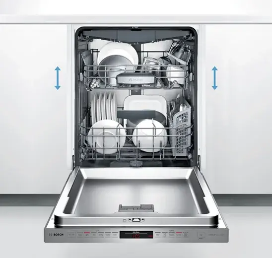 Bosch SHP53EM2N Rackmatic⢠Adjustable Upper Rack