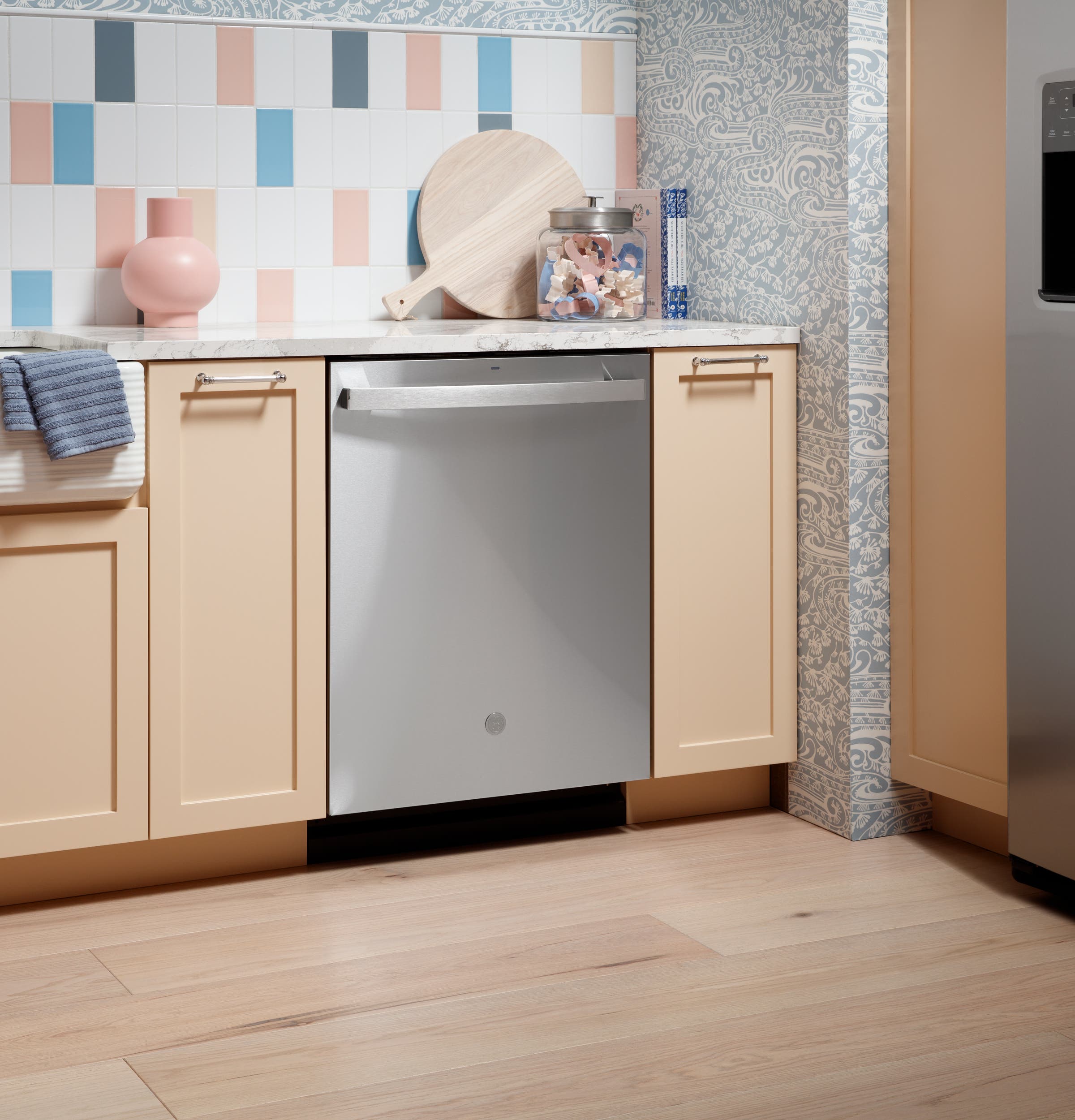 GE GDT640SSZSS Flush Installation