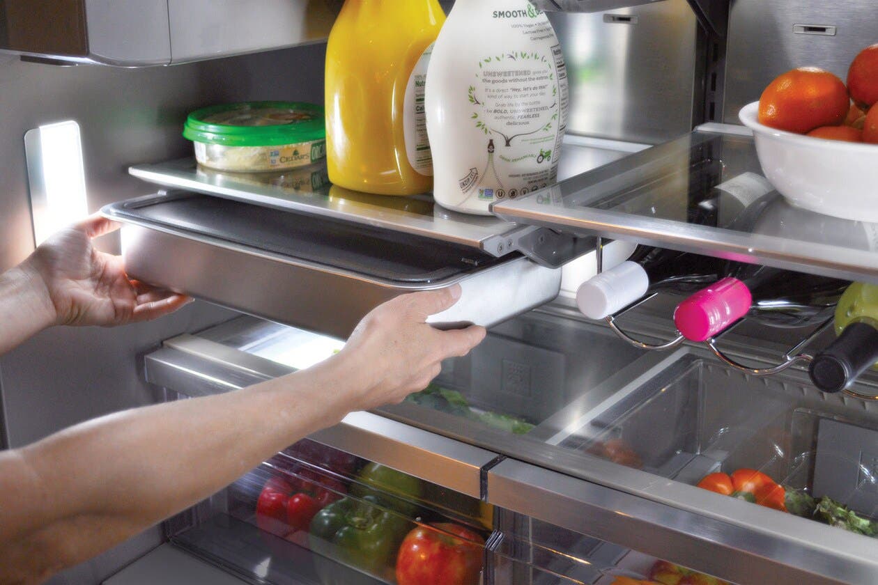 Electrolux 11ELMPAN01 Can Be Used Alongside The Electrolux Refrigerator Wine & Beverage Rack