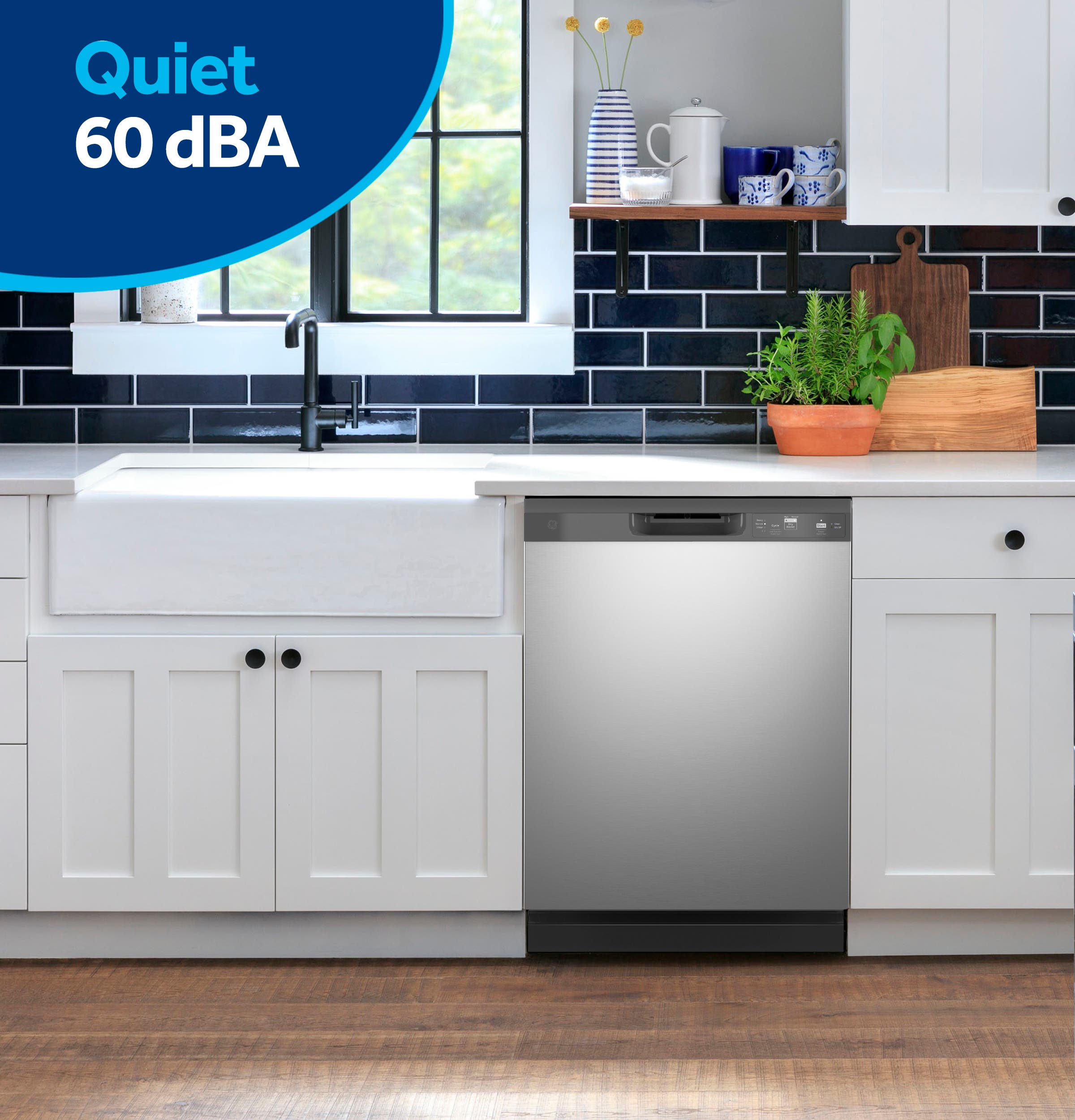 GE GDF450PSZSS Quiet 60 Dba Dishwasher