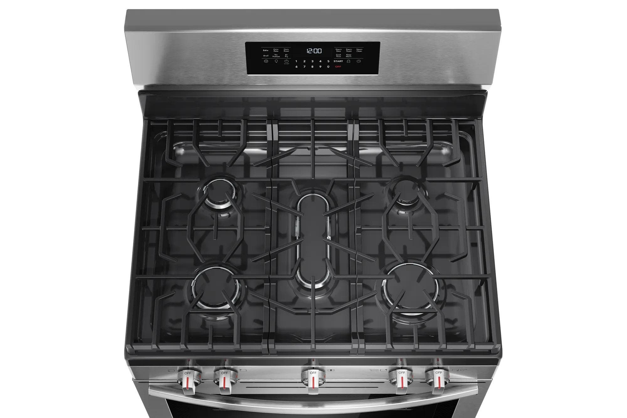 Frigidaire GCRG3059BF Five Burner Cooktop