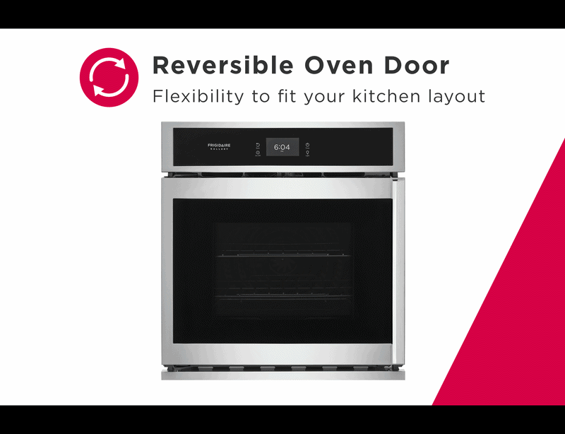 Frigidaire GCWS276SAF Reversible Oven Door