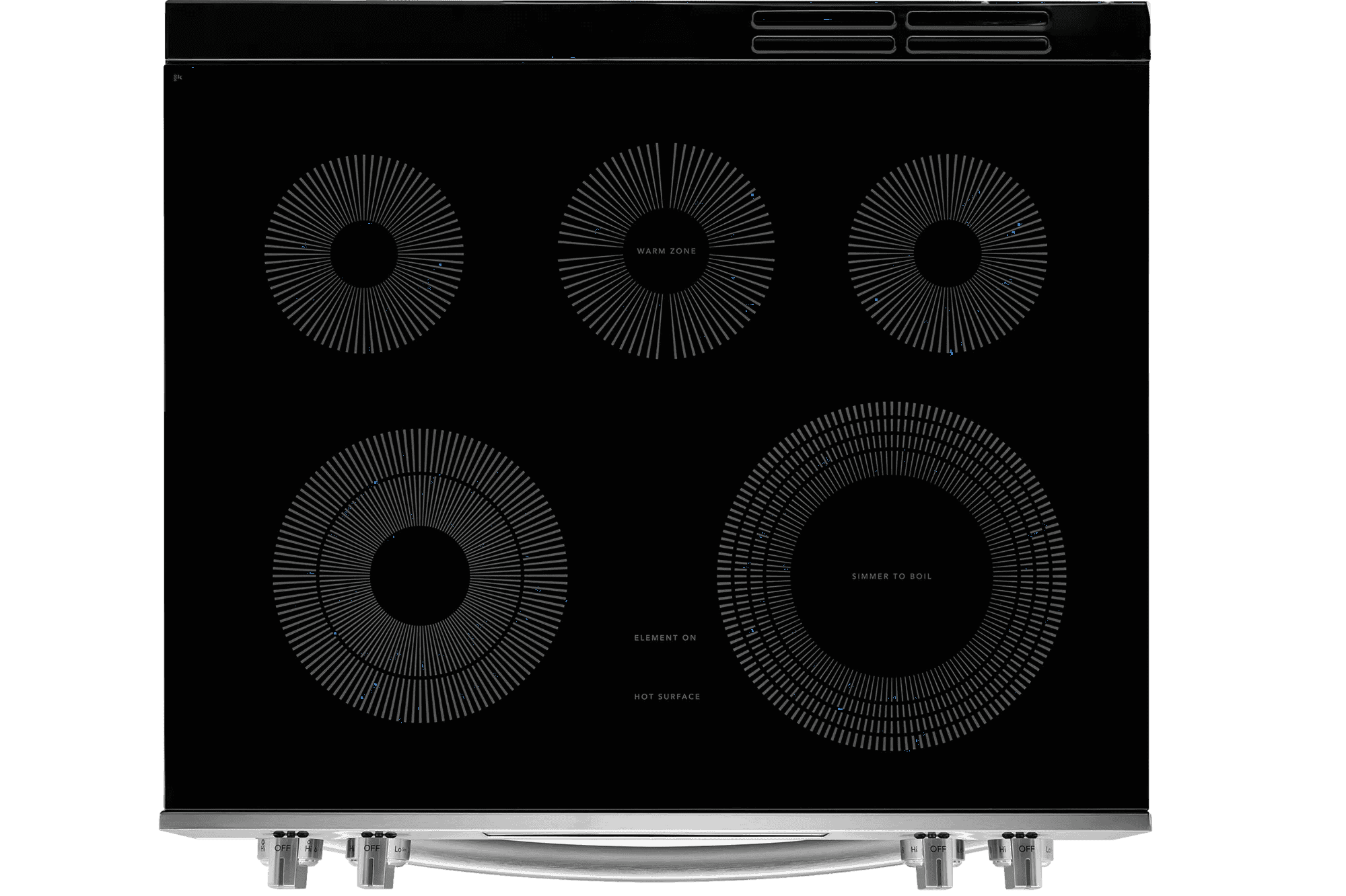 Frigidaire Professional PCFE3085BF Five Element Cooktop