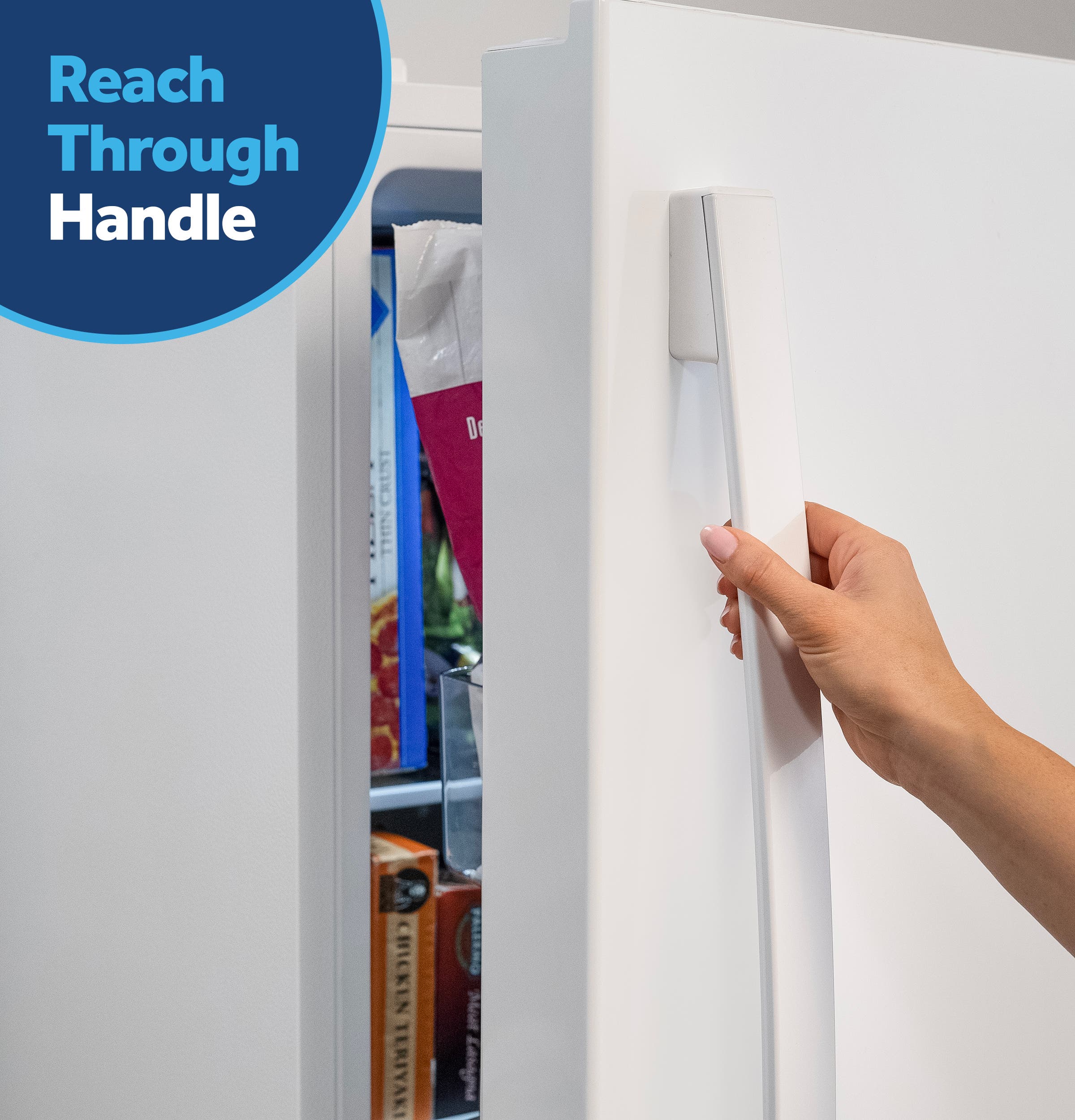 GE FUF18DZRWW Reach Through Handle