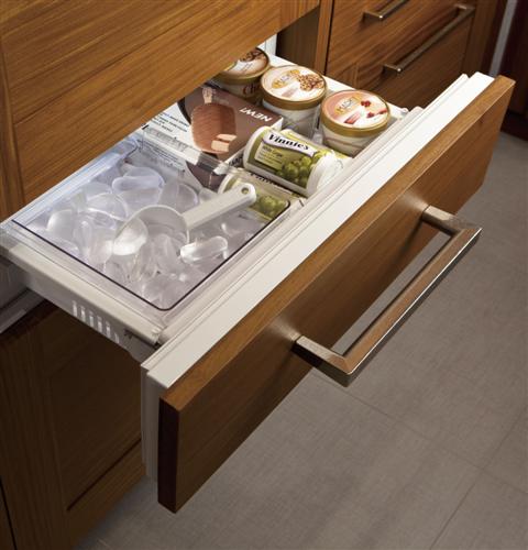 Freezer Drawer With Electronic Icemaker