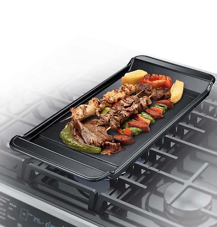 Samsung NX58R9421SG Griddle