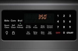 Frigidaire FGEF3059TD Quick Preheat