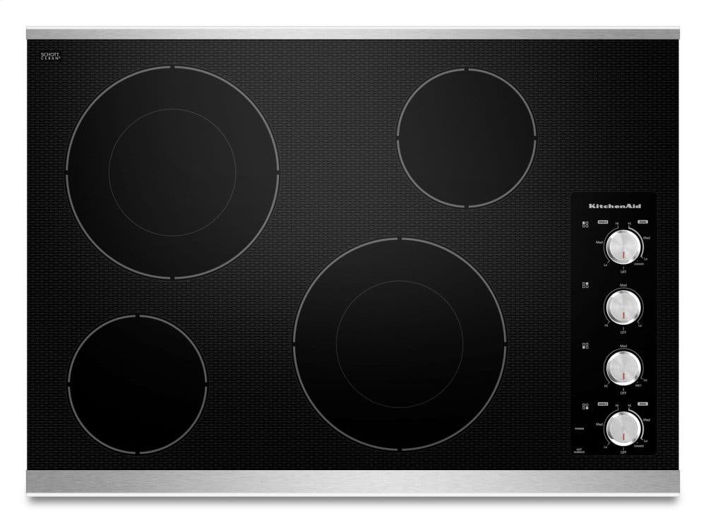 KitchenAid KECC667BBL Two 10''/6'' Double-Ring Round Elements