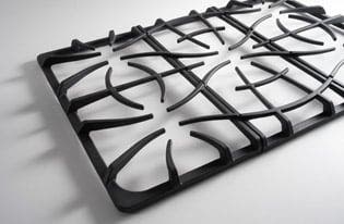 Frigidaire FFGF3054TW Continuous Corner-to-Corner Grates