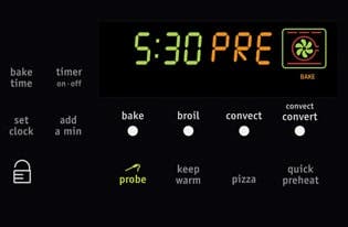 Frigidaire FGGF3058RF Quick Preheat