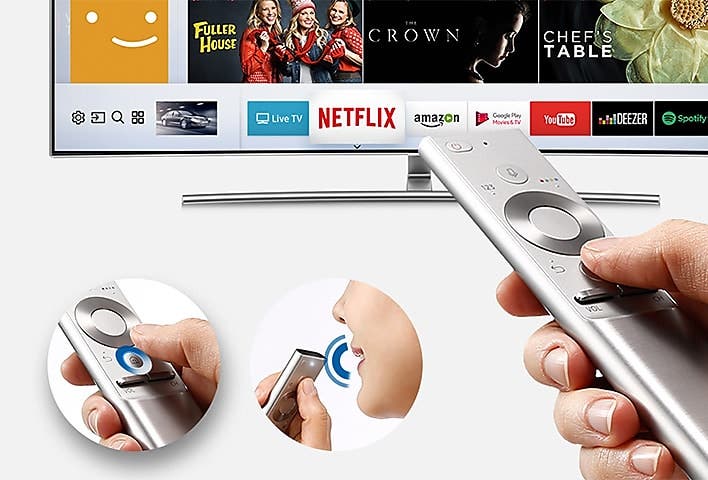 Samsung Electronics QN88Q9FAMFXZA OneRemote replaces the many