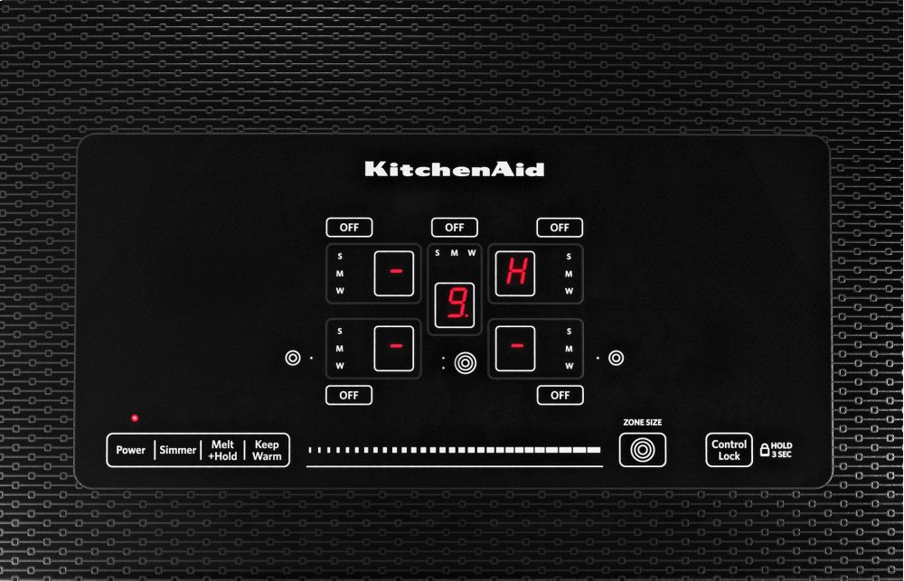 KitchenAid KCED606GSS Hot-Surface Indicator