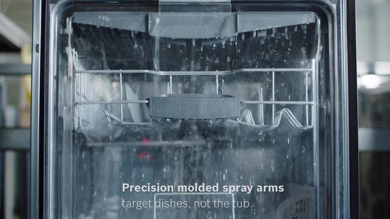 Bosch SHE878ZD6N The quietest dishwasher brand in the U.S.*