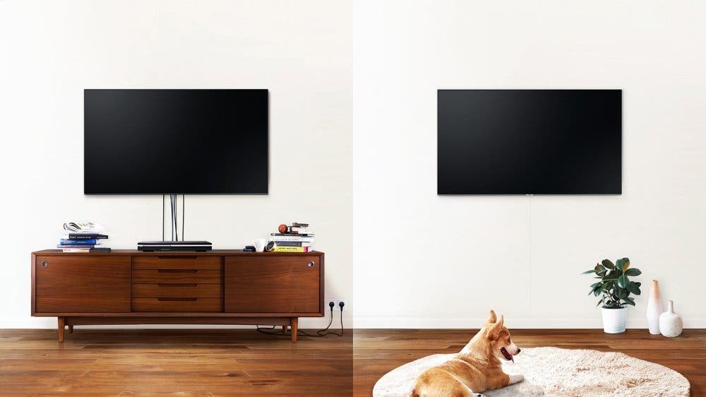 Samsung Electronics QN88Q9FAMFXZA Invisible Connection