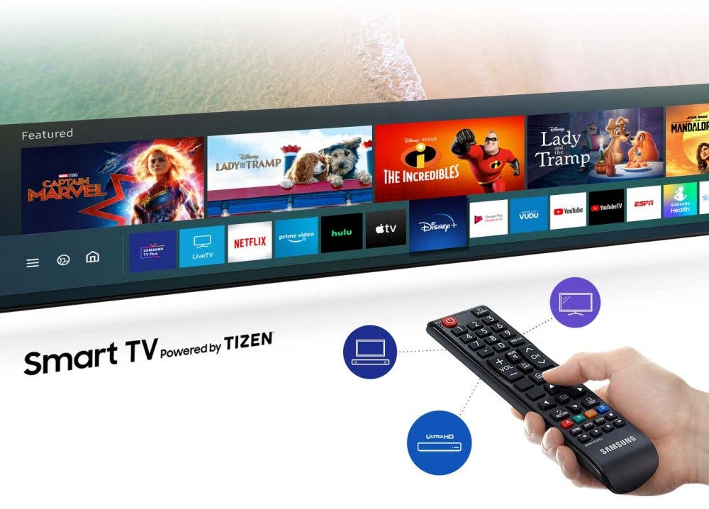 Samsung Electronics UN85TU8000FXZA Oneremote For Total Control