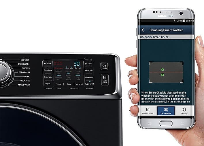 Samsung WF56H9100AV Smart Care