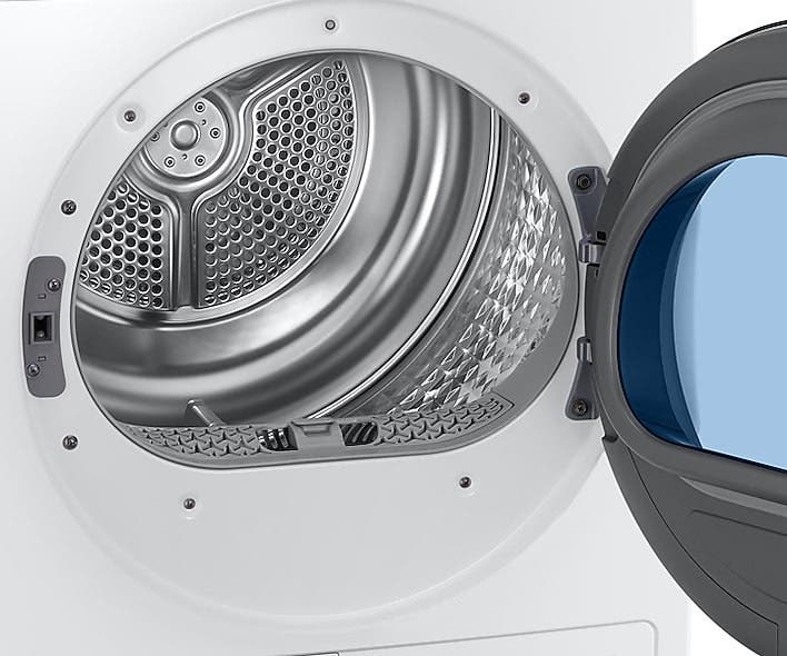 Samsung DV22N6800HW Stainless Steel Drum