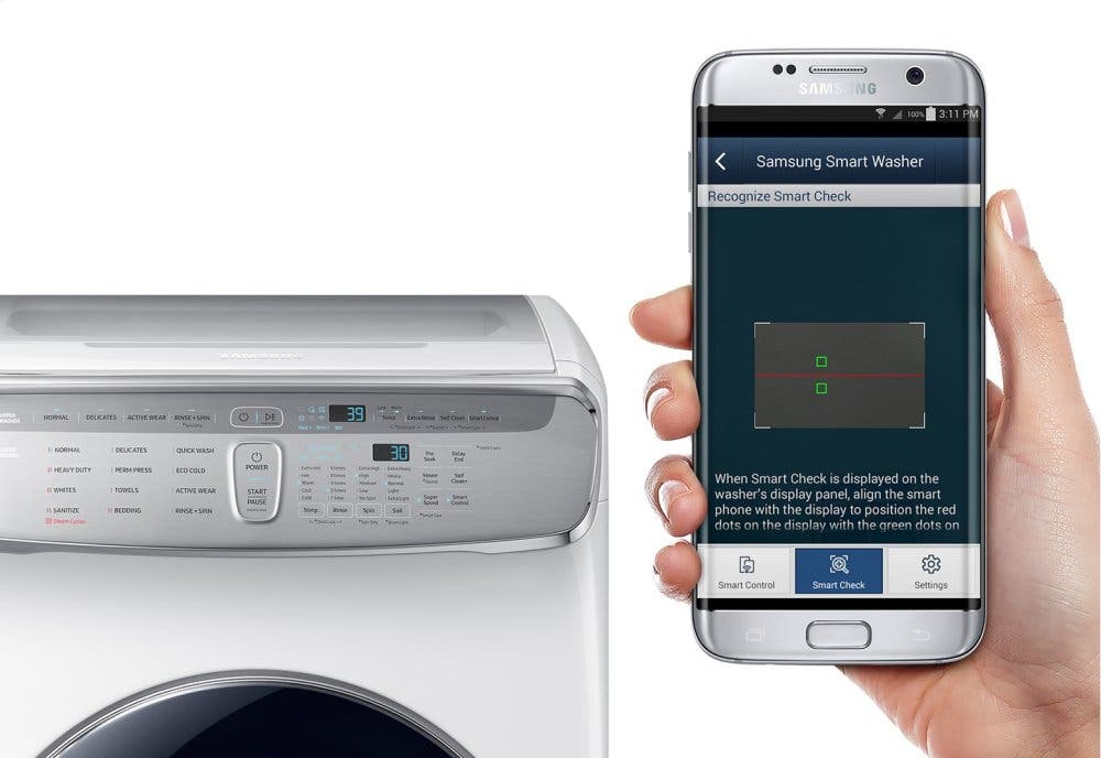 Samsung WV60M9900AW Smart Care