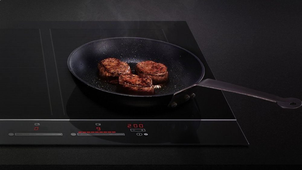 Perfect steak with induction