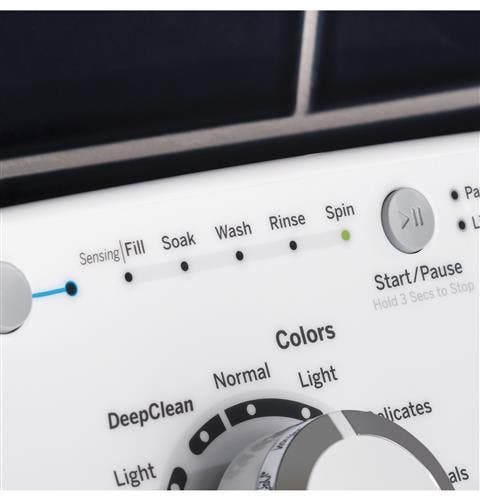 GE GTW335ASNWW Cycle Status Lights