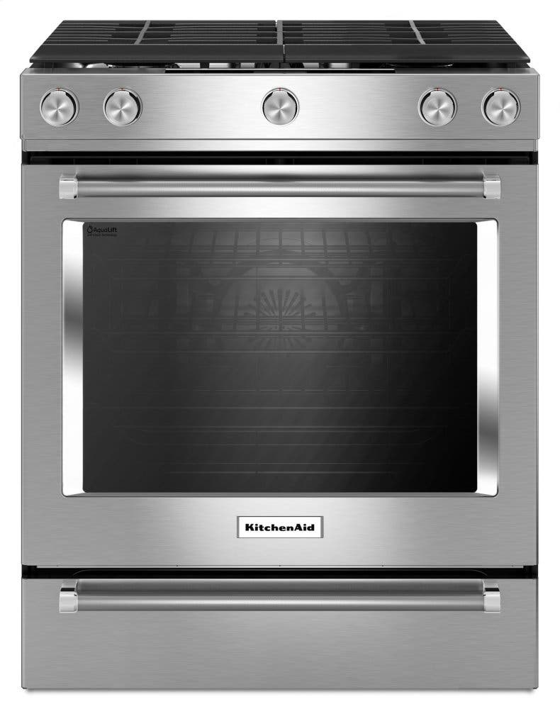 KitchenAid KSGG700EBS 5.8 cu ft. Oven Capacity
