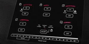 Whirlpool G9CE3065XB Tap Touch Controls