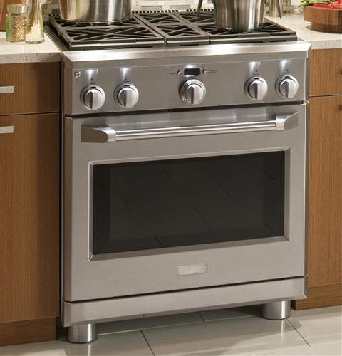 Monogram ZGP304NRSS Largest All-gas Professional Oven Capacity Available In The 30" Professional Gas Range Category