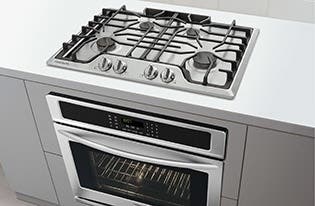 Frigidaire FFGC3610QW Approved Over Frigidaire(R) Electric Wall Ovens