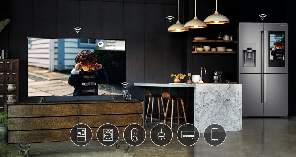 Samsung Electronics QN65Q8FNBFXZA The hub to your home