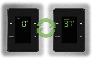 Frigidaire FGVU21F8QF 2-in-1 Freezer or Refrigerator