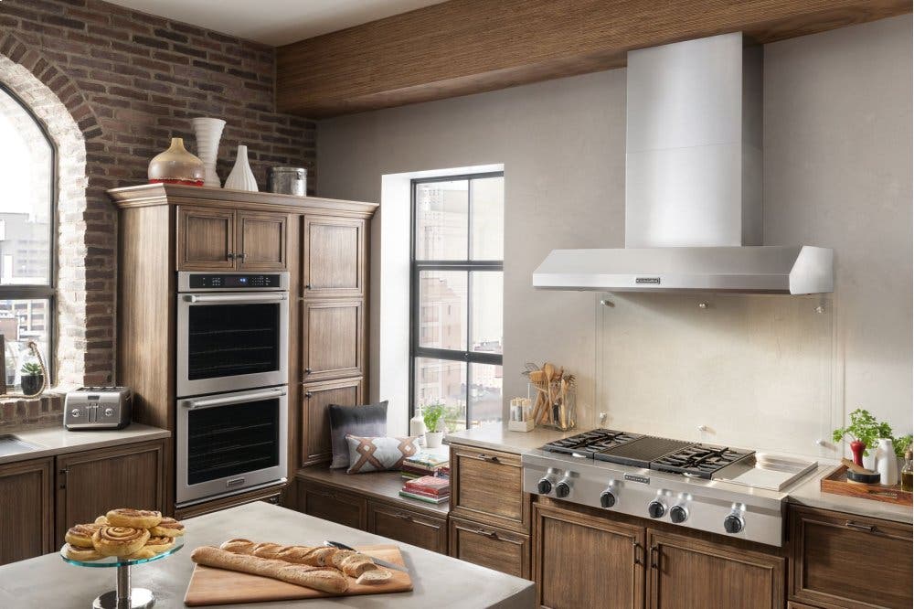 KitchenAid KGCU463VSS Commercial-Style Design with Bold, Heavy-Duty Look and Robust, Die-Cast Black Control Knobs