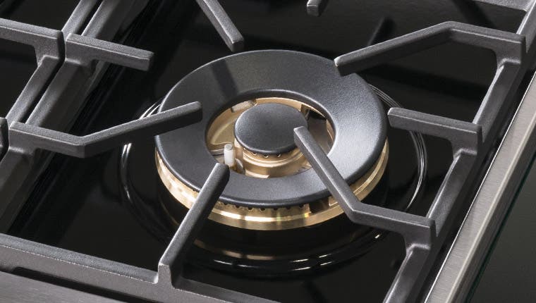 Blomberg BGR30420SS Easy-to-Clean Enamel Burner Plate