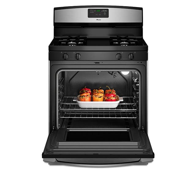 Amana ACR3130BAW Large Oven Capacity