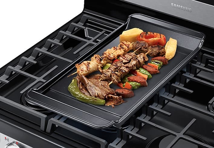 Samsung NX58T7511SS A Griddle Custom For Your Range