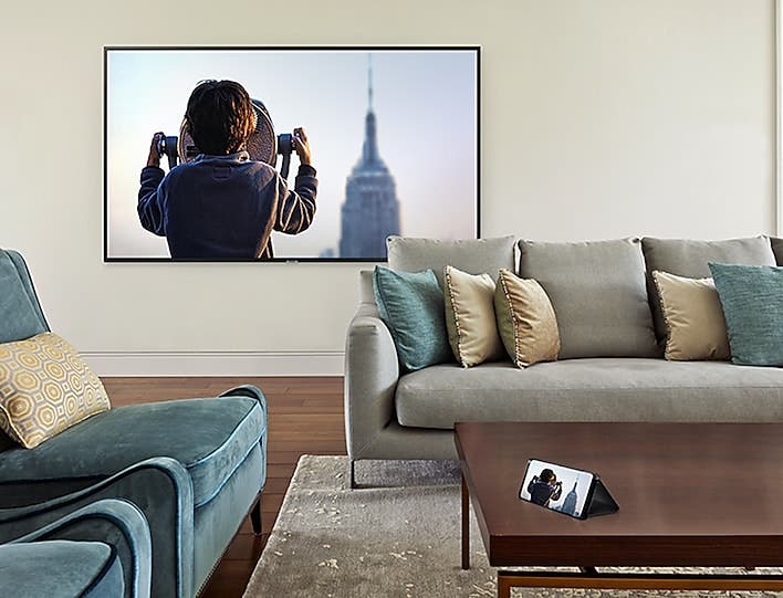 Samsung Electronics UN40NU7100FXZA Seamlessly share your mobile content