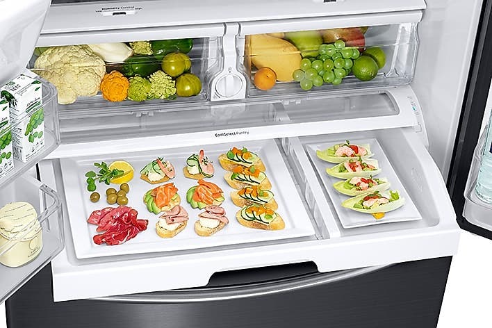 Samsung RF260BEAEWW Coolselect Pantry