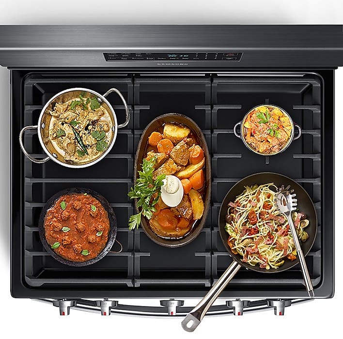 Samsung NX58R5601SG Flexible Cooktop