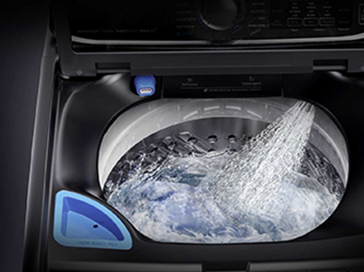 Samsung WA52J8700AW AquaJet (R) Deep Clean
