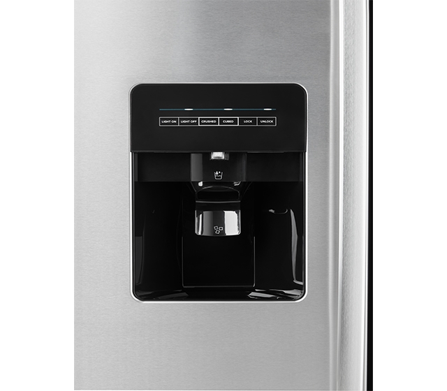 Amana ASI2175GRS Dual Pad External Ice And Water Dispenser With Everydrop Water Filter