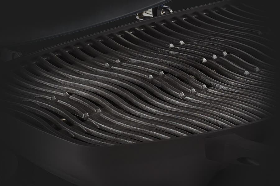 Napoleon PRO285XBK Porcelain Coated Cast Iron Iconic Wave Cooking Grids