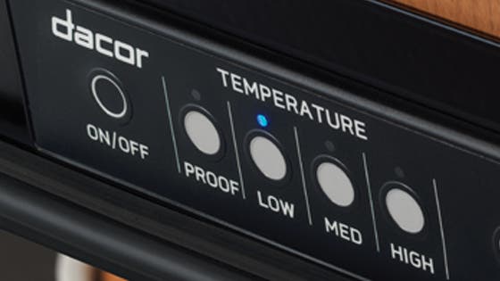 Dacor ERWD27B Four Temperature Levels